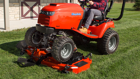 best sub compact tractor for mowing